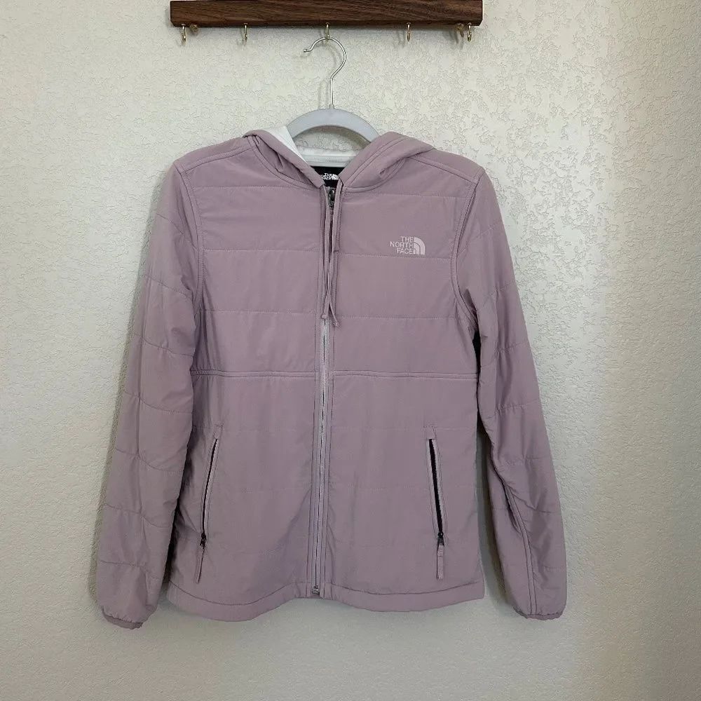 Women's North Face Zip up hooded jacket